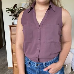 Express Button-up Slim Tank